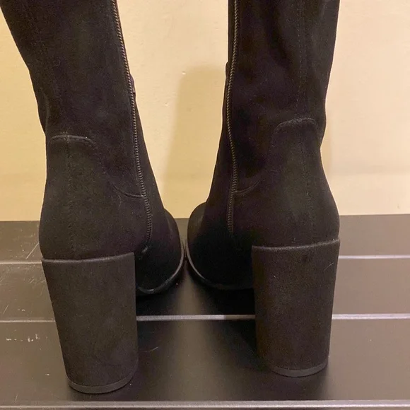 STUART WEITZMAN suede over the knee boots ankle zipper size 6 new condition ⭐️⭐️ - Picture 15 of 17